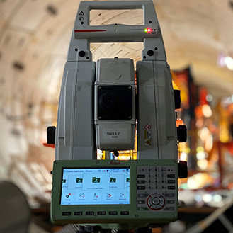 Laser scanning in rail construction with Leica ScanStation P40